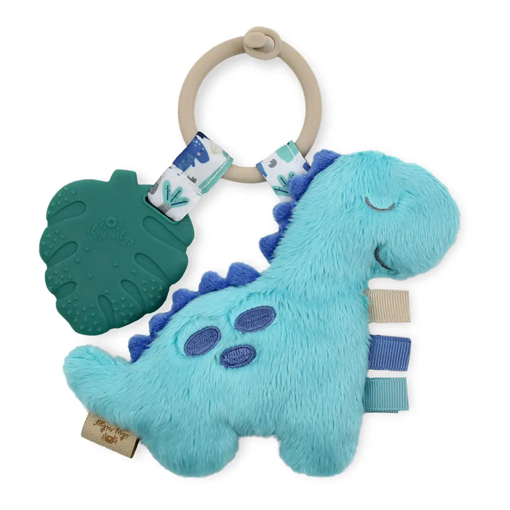 Itzy Ritzy Dino Plush Toy with Teether