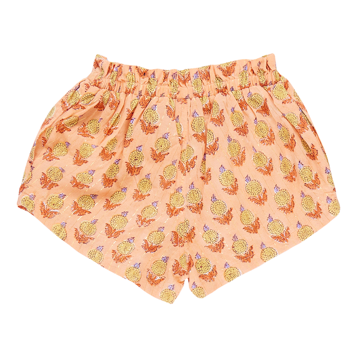 Pink Chicken Orange Dahlia Theodore Short (sizes 7-12)