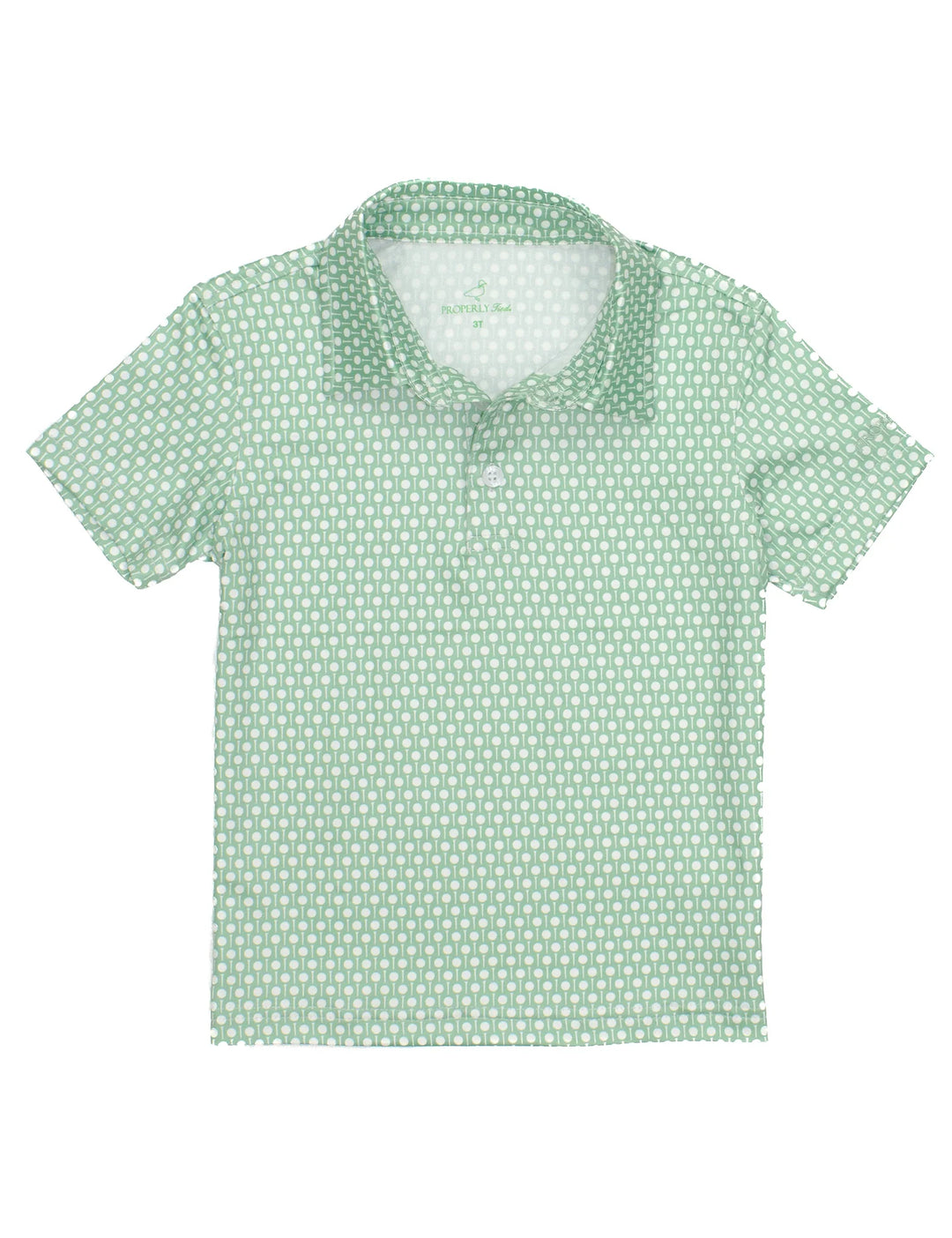 Properly Tied Tee Time Inlet Polo