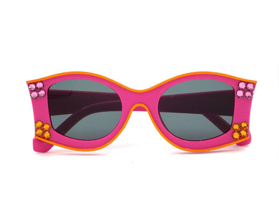 Bari Lynn Hot Pink Space Sunglasses