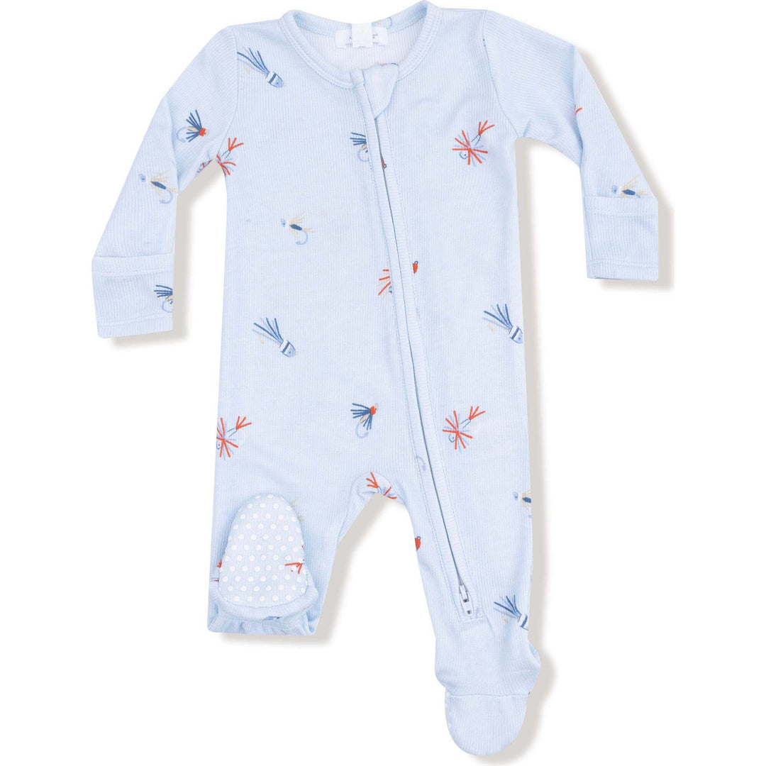 Angel Dear Fly Fishing Lure 2 Way Zipper Footie