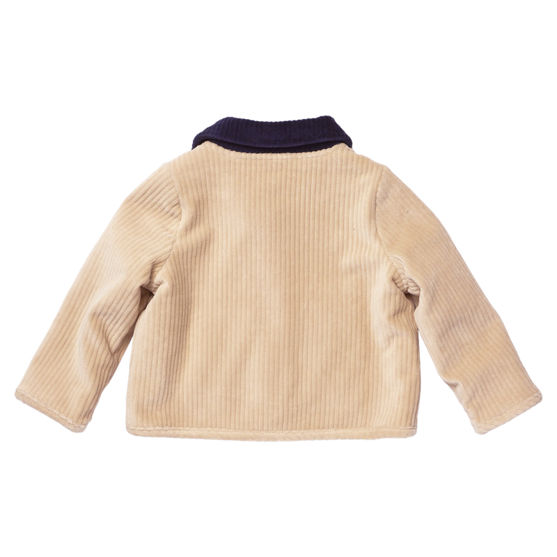 Pink Chicken Jace Plush Jacket in Khaki (size 2-6)