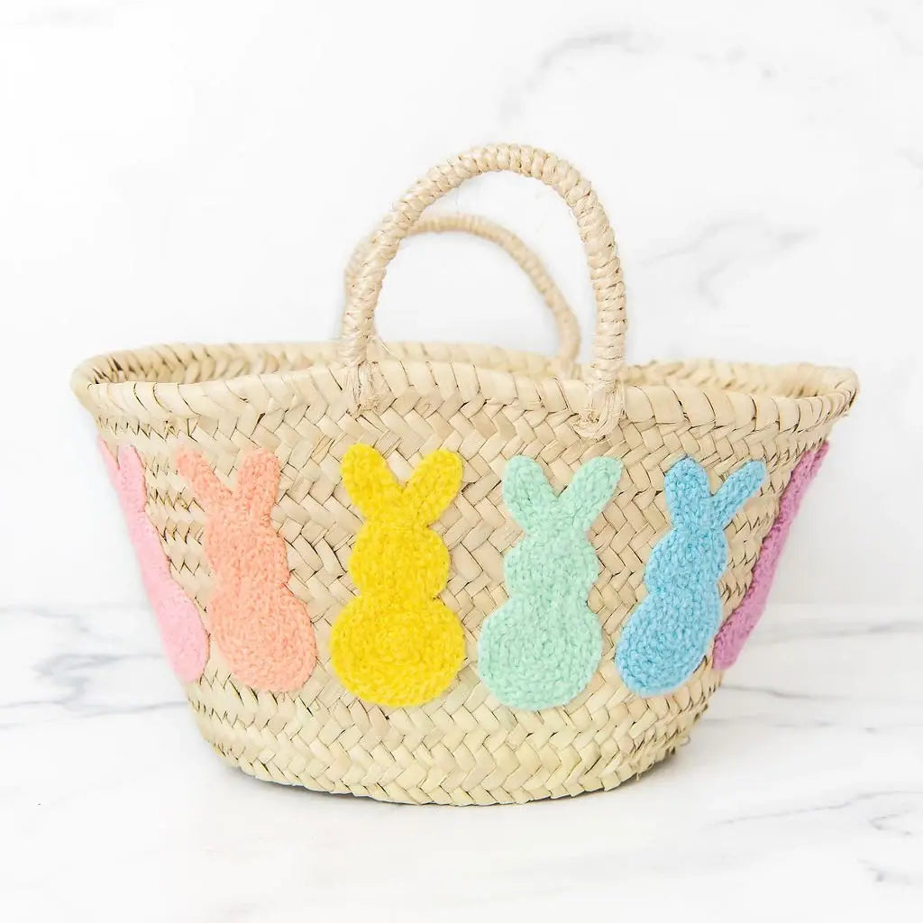 Pastel Rainbow Easter Basket