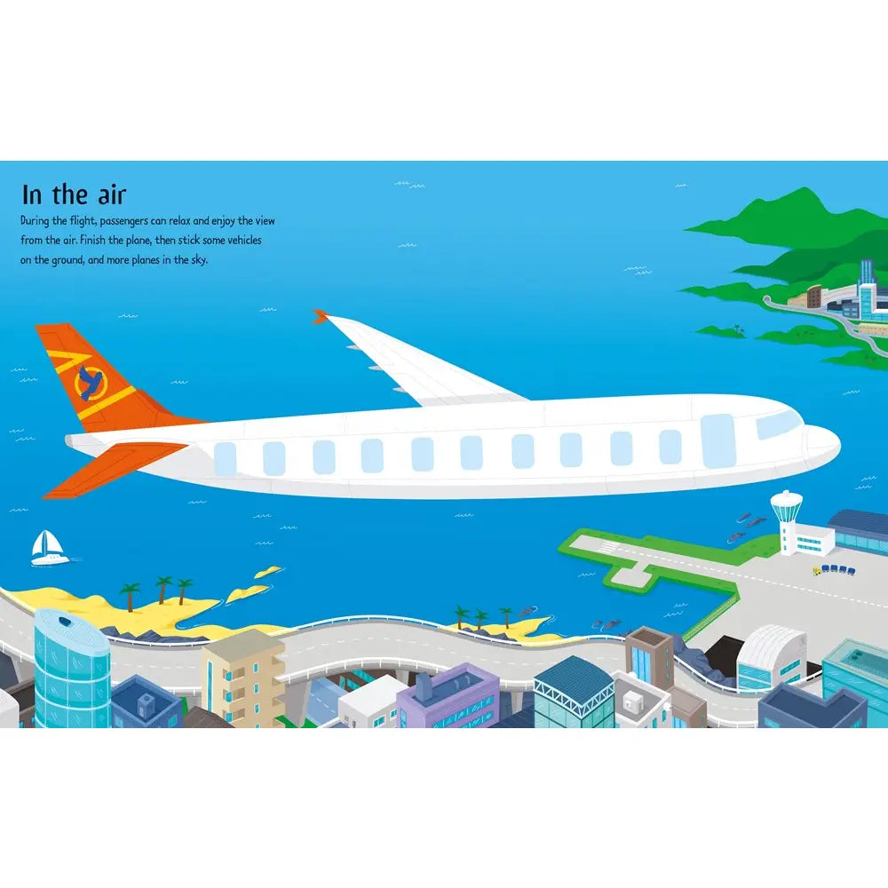 Usborne First Sticker Book-Airport
