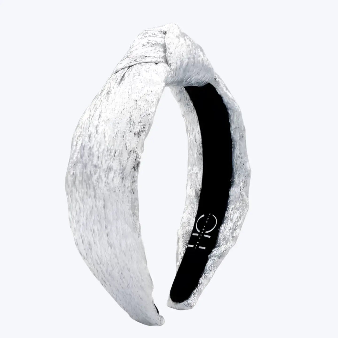 Silver Knot Headband
