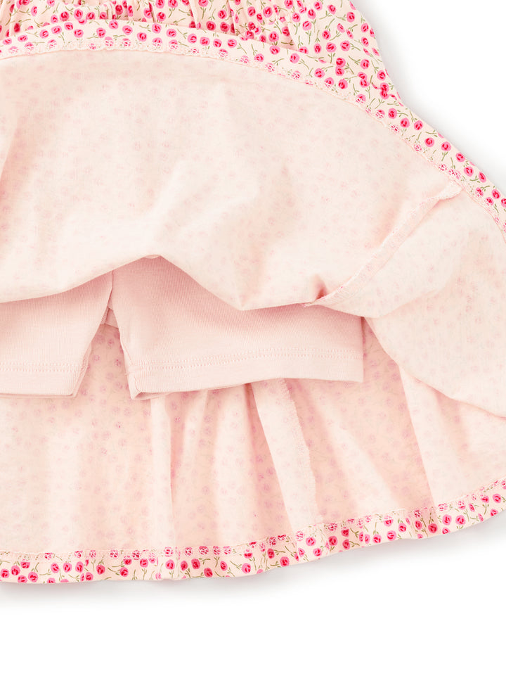 Tea Collection Twirl Skort in Mini Rose Toss