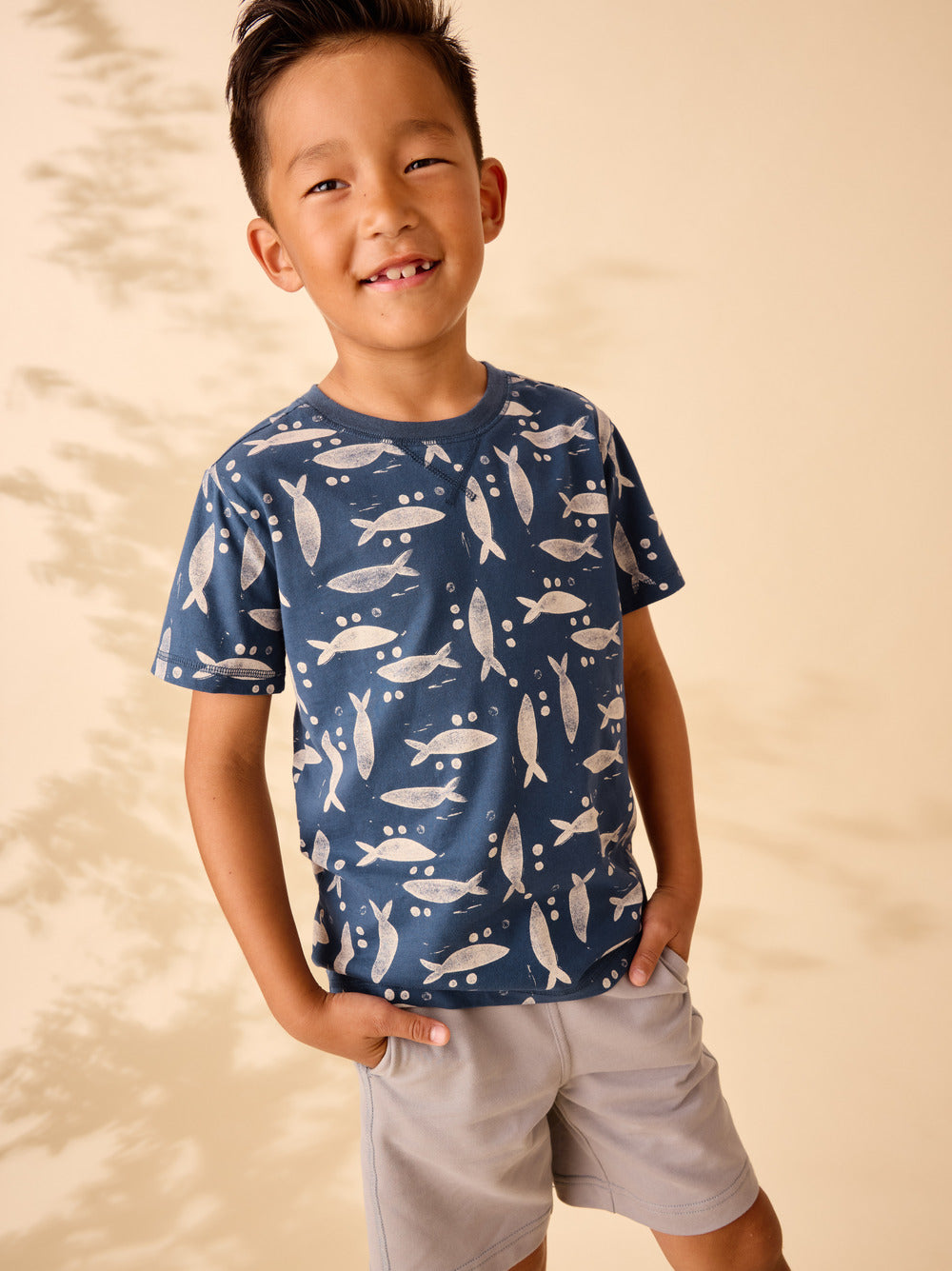 Tea Collection Sardine Printed Tee