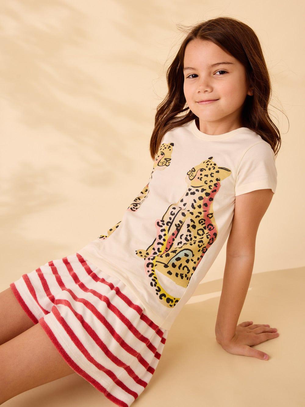 Tea Collection Twin Tails Graphic Tee