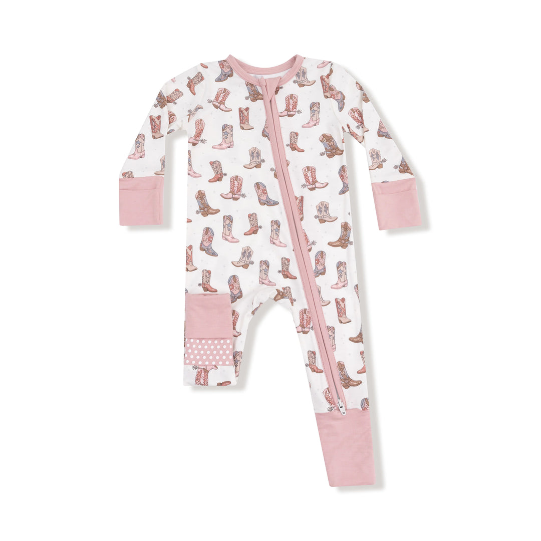 Angel Dear Future Cowgirl 2way Zipper Romper