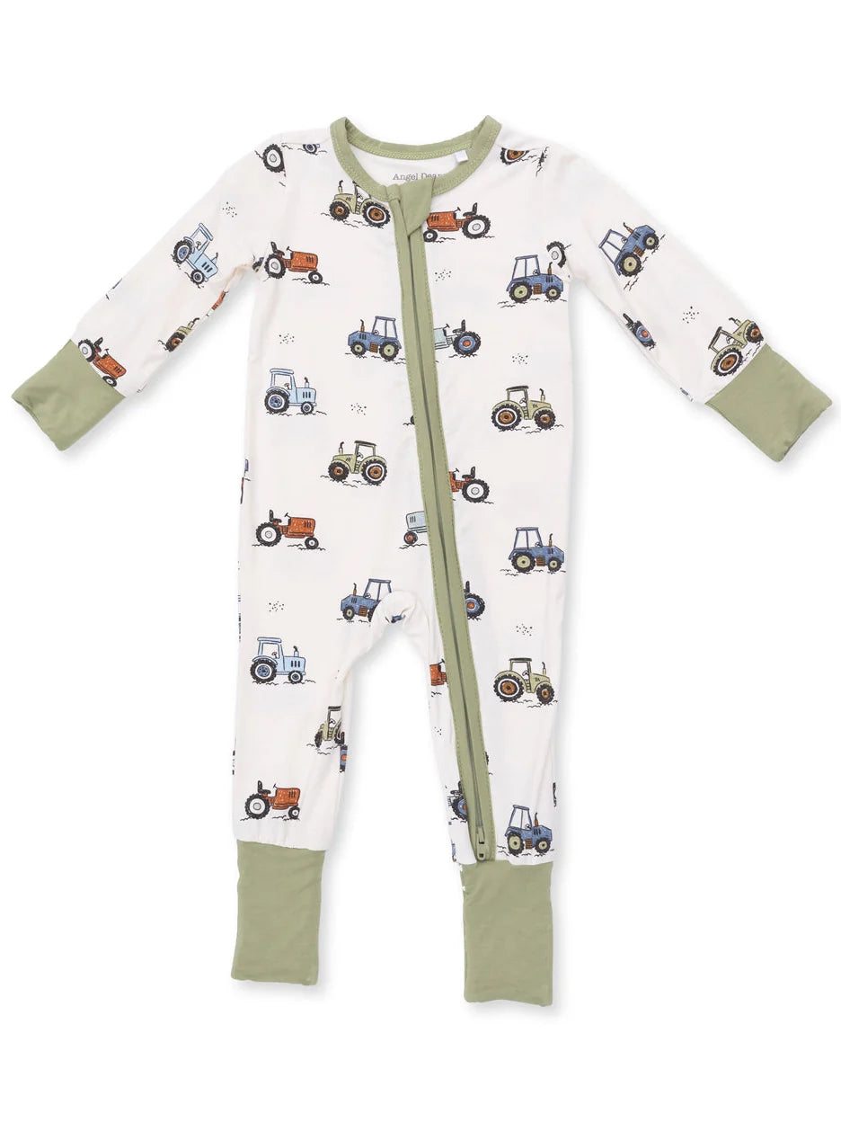 Future Farmer Two Way Zipper Romper