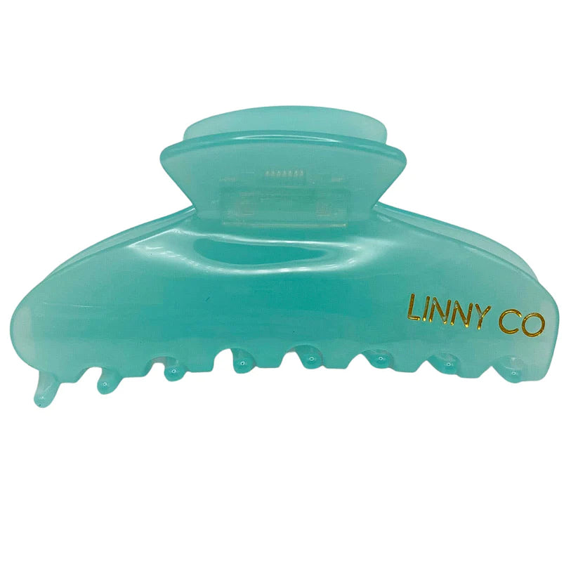 Linny Co. Mimi Clip in Aqua