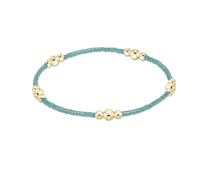 Enewton Hope Purpose Gold Bracelet in Seaglass
