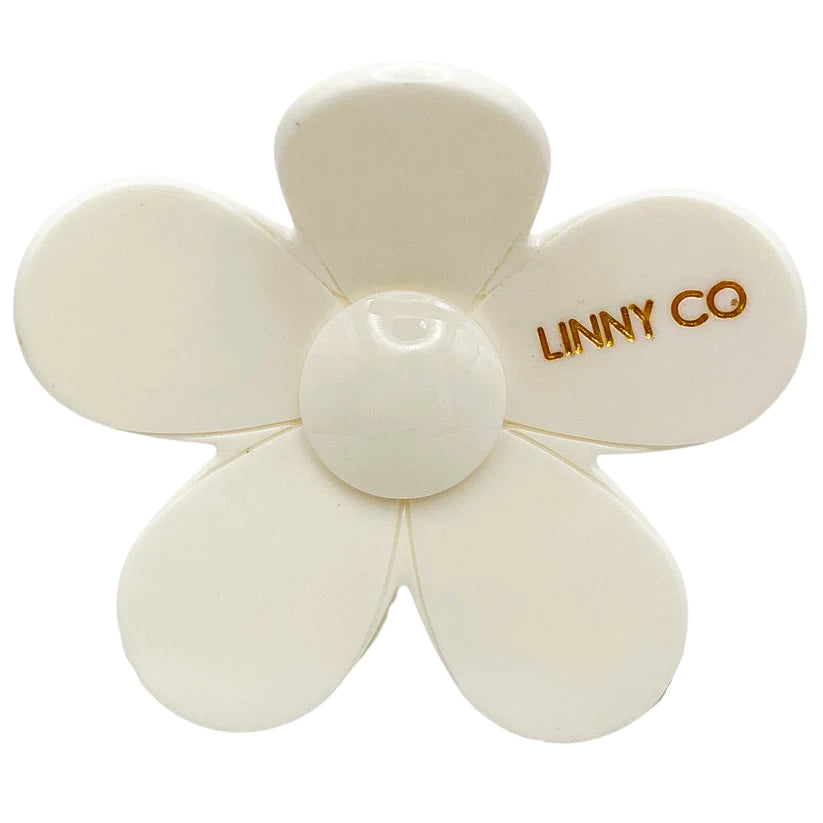 Linny Co. Gigi Clip in White