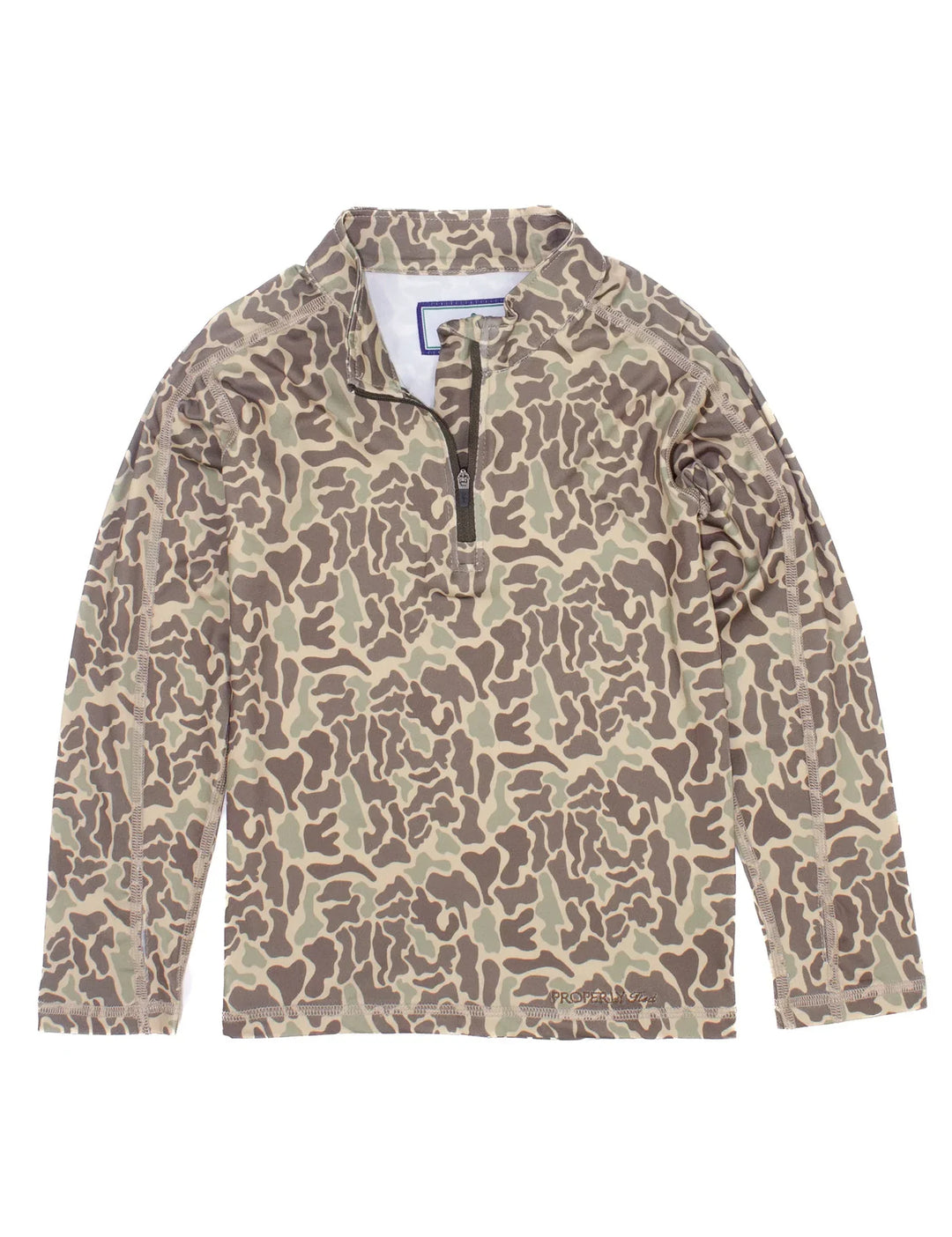 Properly Tied Finn Pullover in Vintage Camo