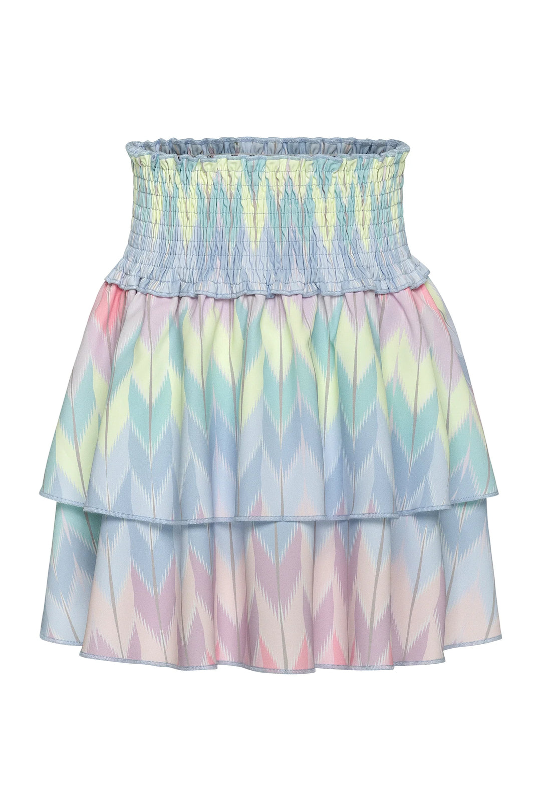 Pleat Scottie Skirt in Color Crush