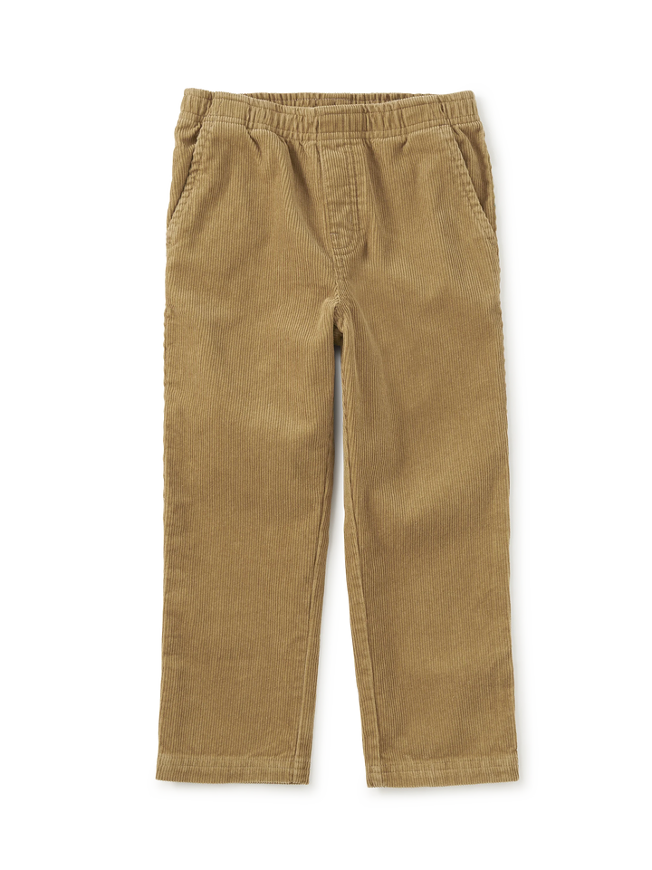Tea Collection Corduroy Pants in Raw Umber