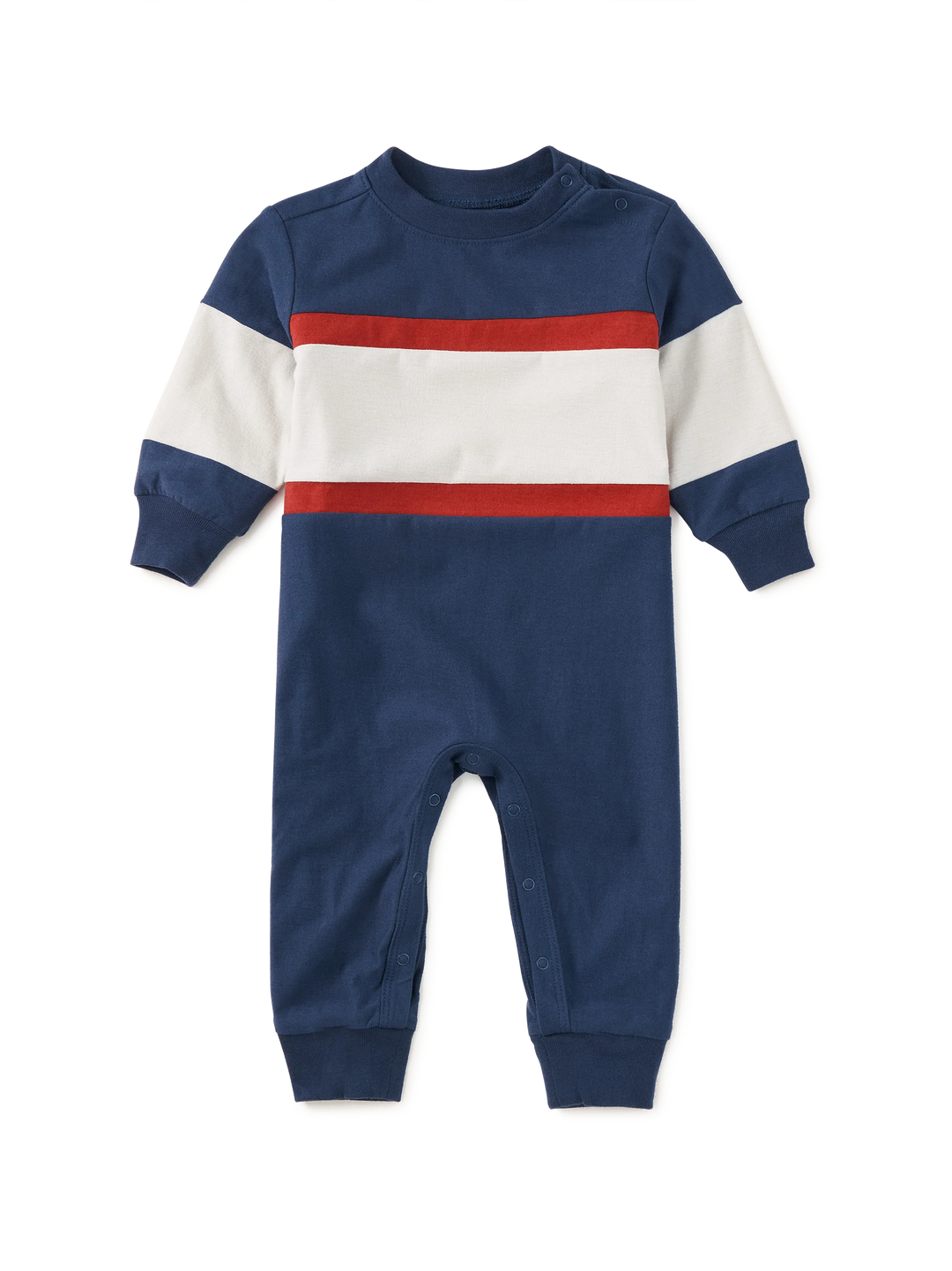 Tea Collection Colorblock Rugby Romper