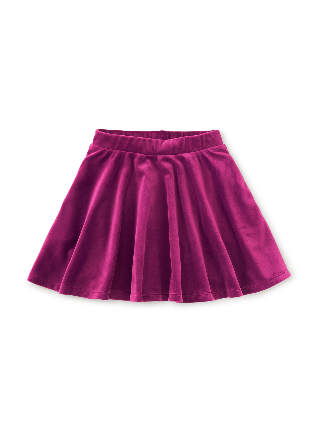 Tea Collection Velour Twirl Skirt in Cosmic Berry