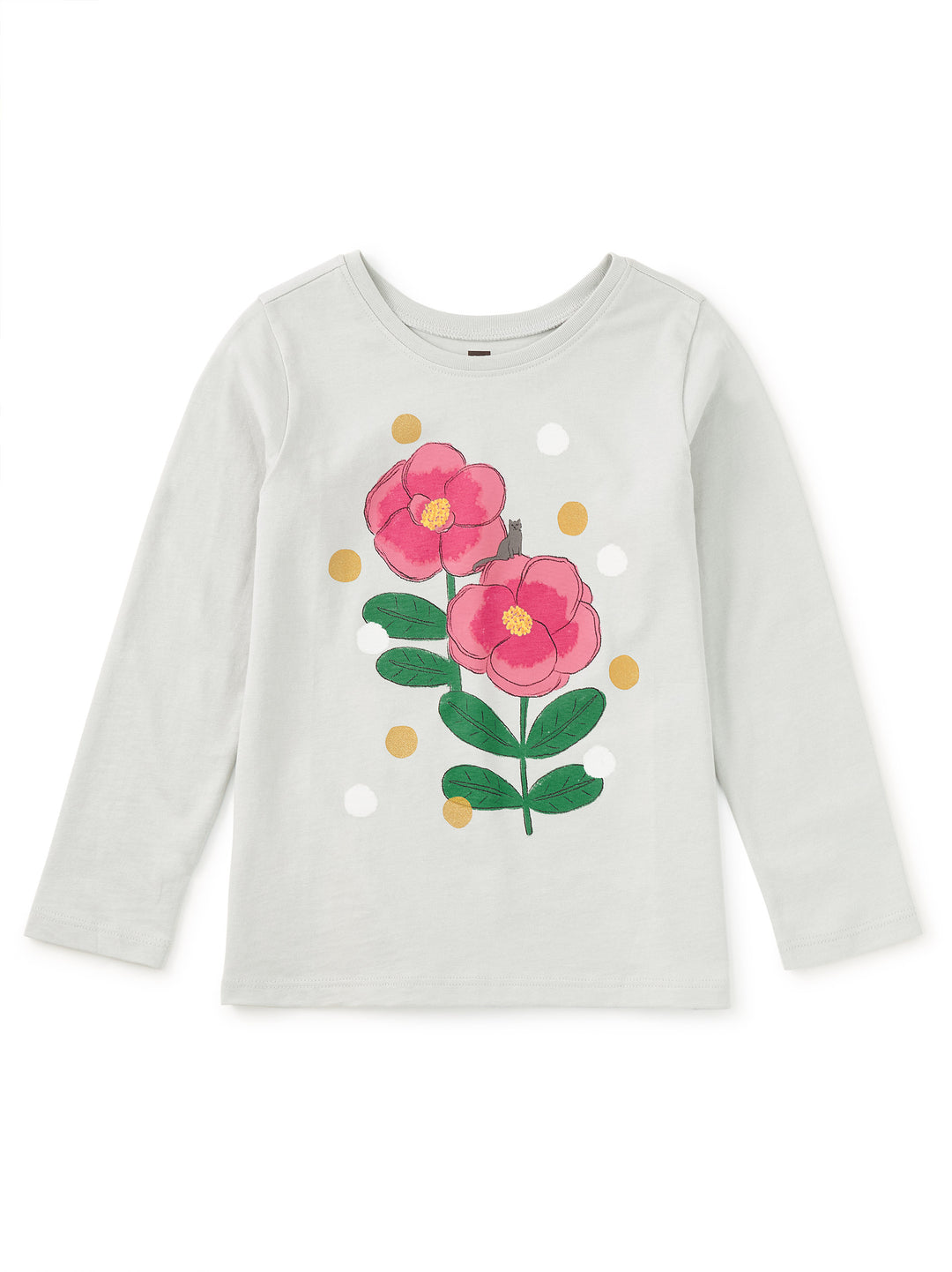 Tea Collection Golden Flowers Graphic Tee