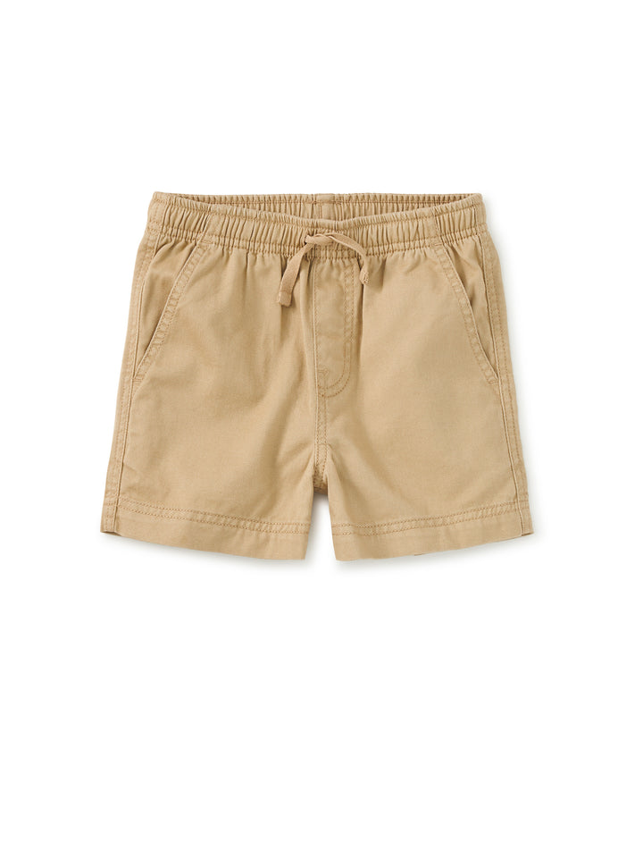 Tea Collection Twill Sport Shorts in Sandstone