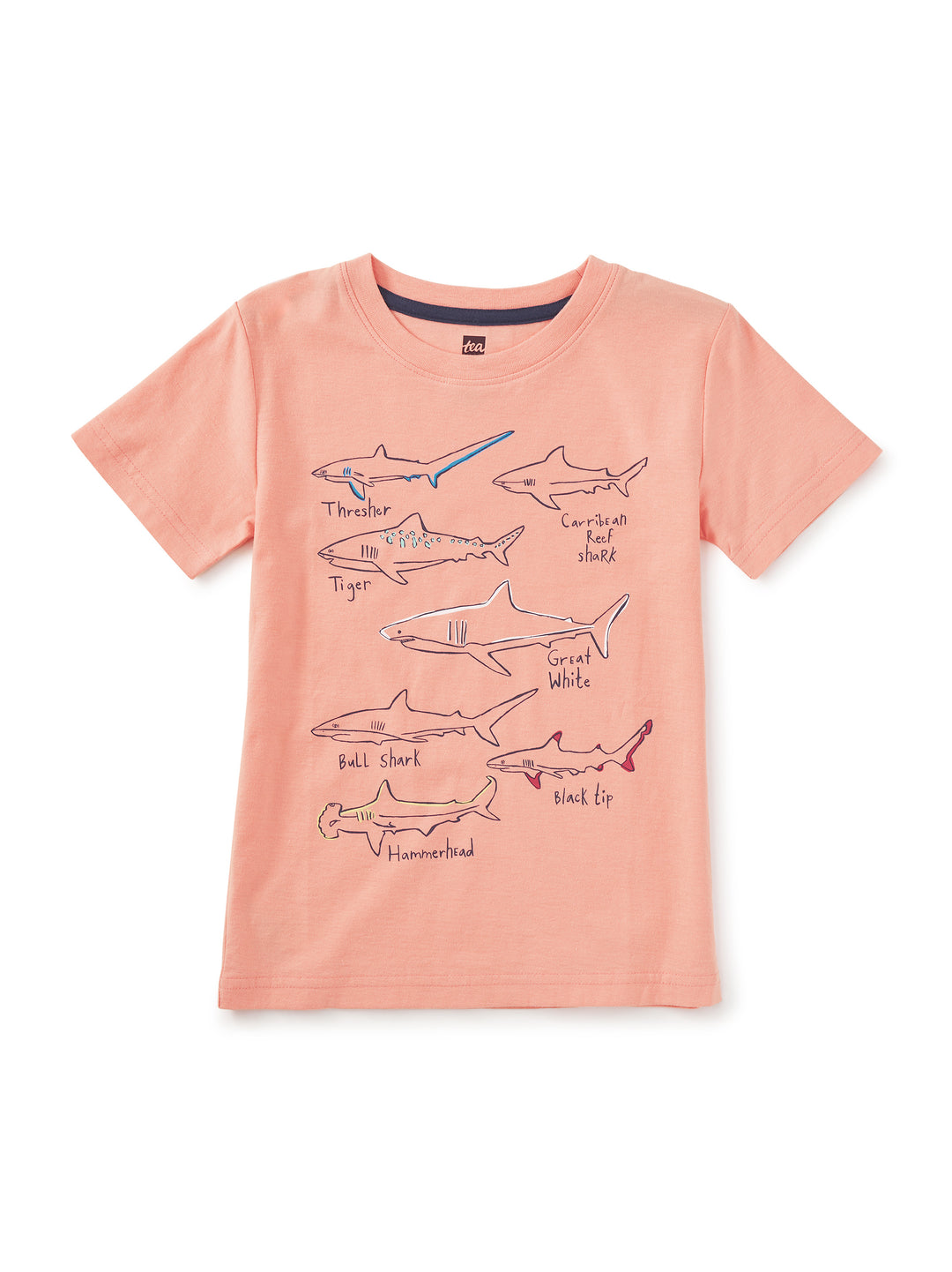 Tea Collection Shark Tales Tee