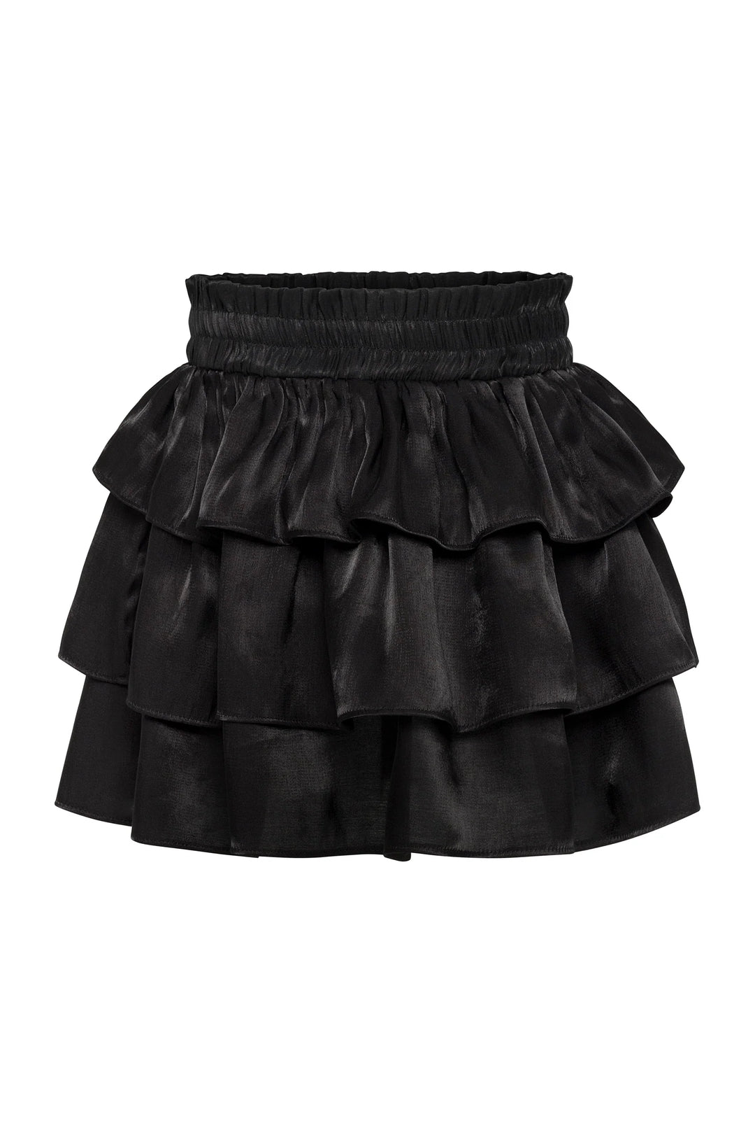 Pleat Luna Skirt in Black