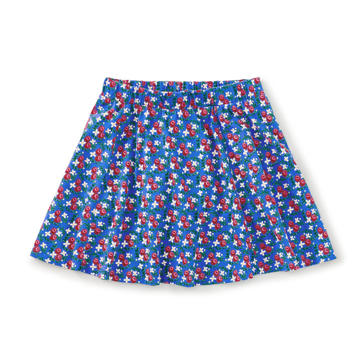 Tea Collection Twirl Skort in Flamenco Fan Rose