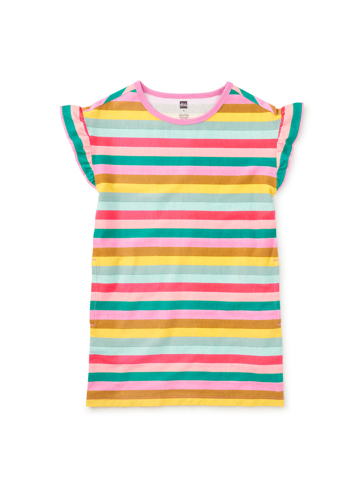 Tea Collection Flutter Sleeve Shift Dress