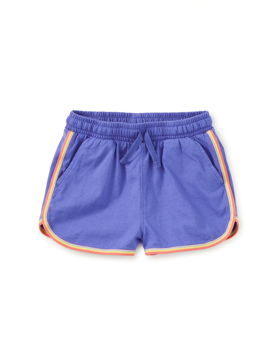 Tea Collection Rainbow Binding Track Shorts