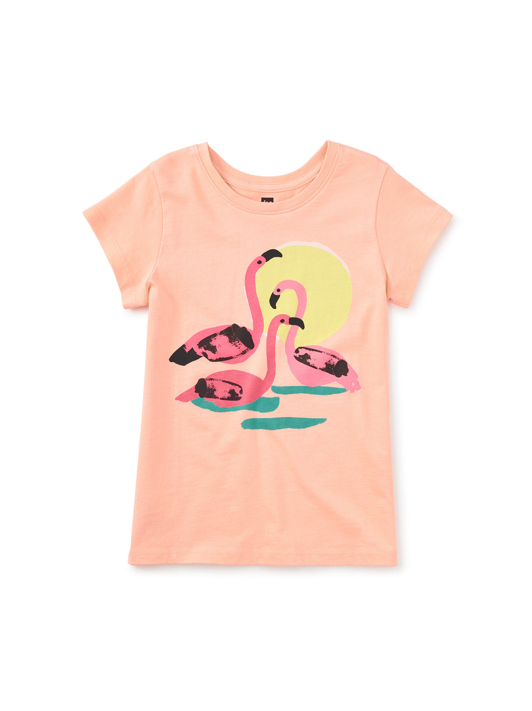 Tea Collection Flamingos Graphic Tee