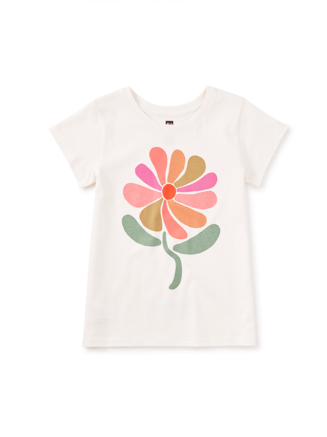 Tea Collection Groovy Flower Graphic Tee