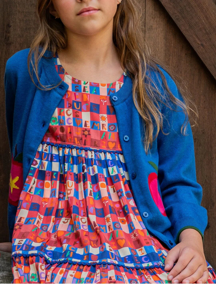 Briton Court Quinn Dress in Bright Red