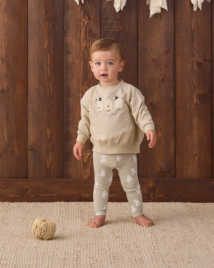 Relaxed Fleece Sweatshirt in Trick or Treat