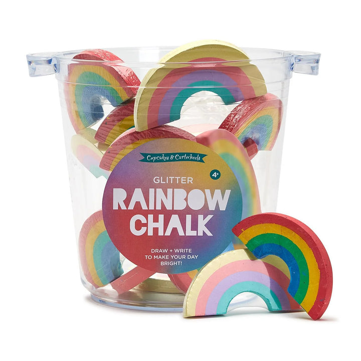 Two's Company Glitter Rainbow Chalk