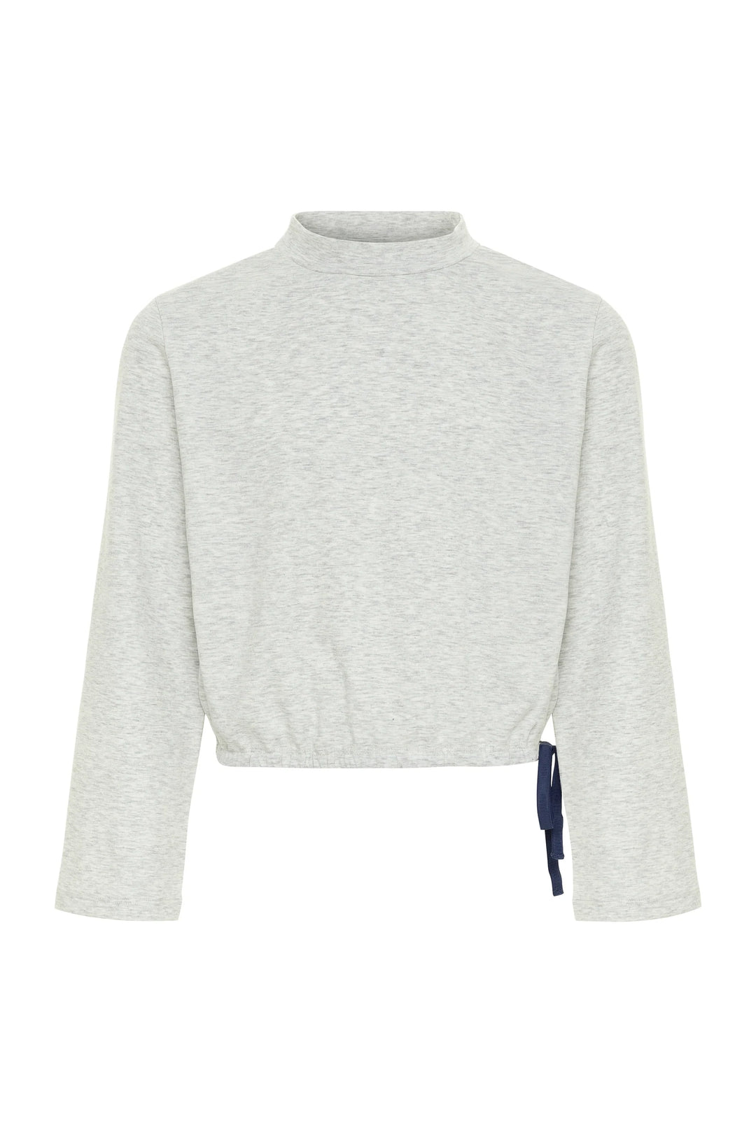 Pleat Wesley Top in Grey