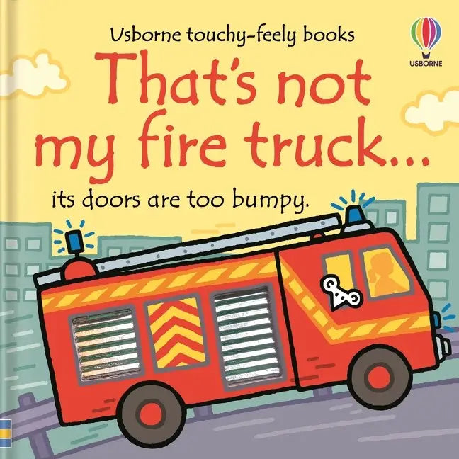 Usborne Thats Not My Fire Truck Book