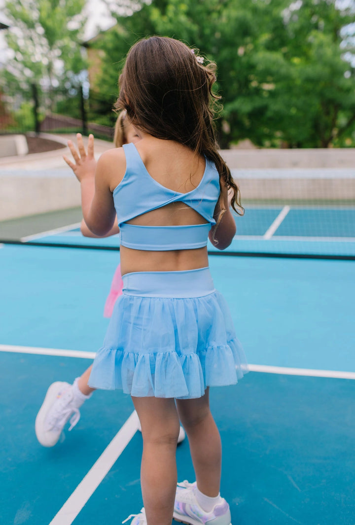 Ollie Jay Ashlyn Athletic Set in Sky Blue