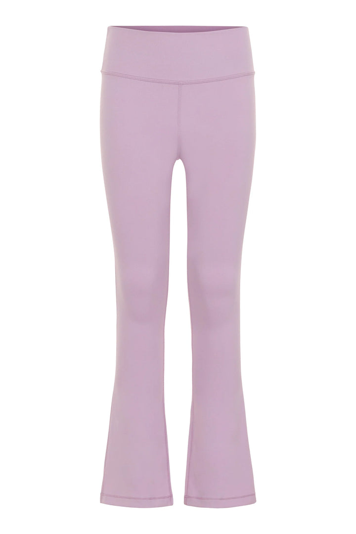 Pleat Florie Flare Legging in Lilac