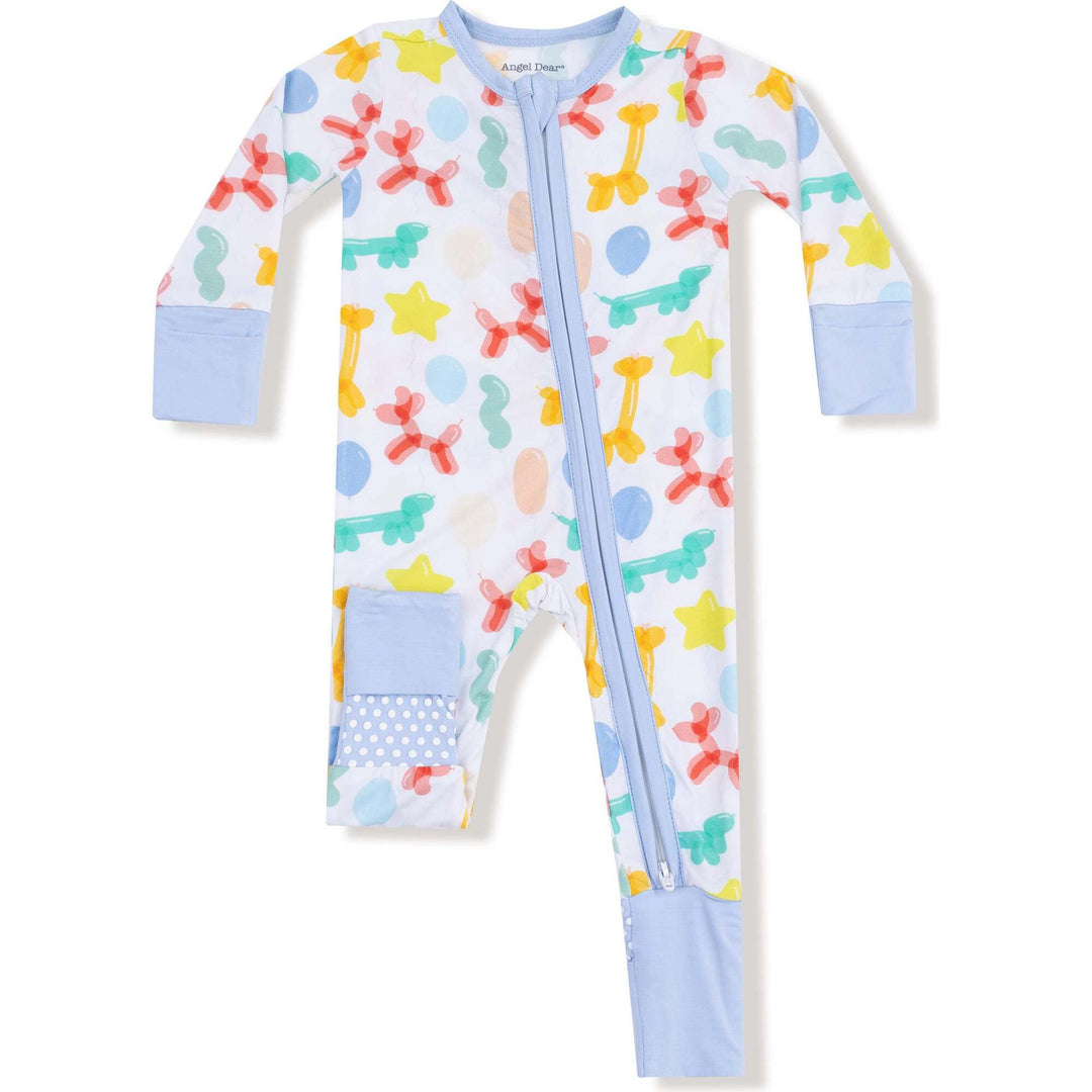 Angel Dear Balloon Animals 2 Way Zip Romper