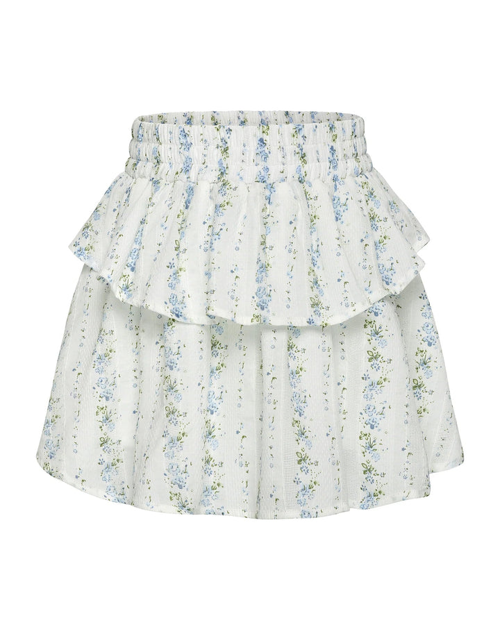 Pleat Parker Skort in Secret Garden