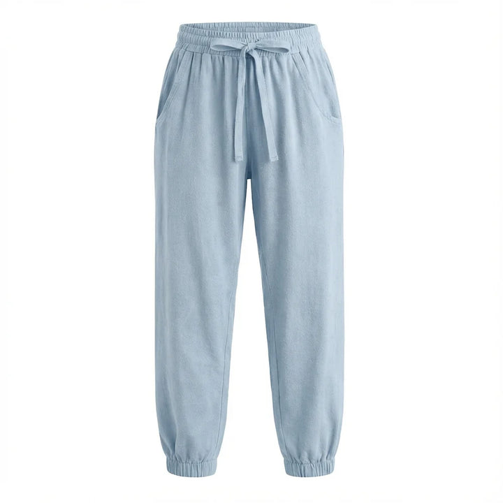 Janie Joggers in Light Blue