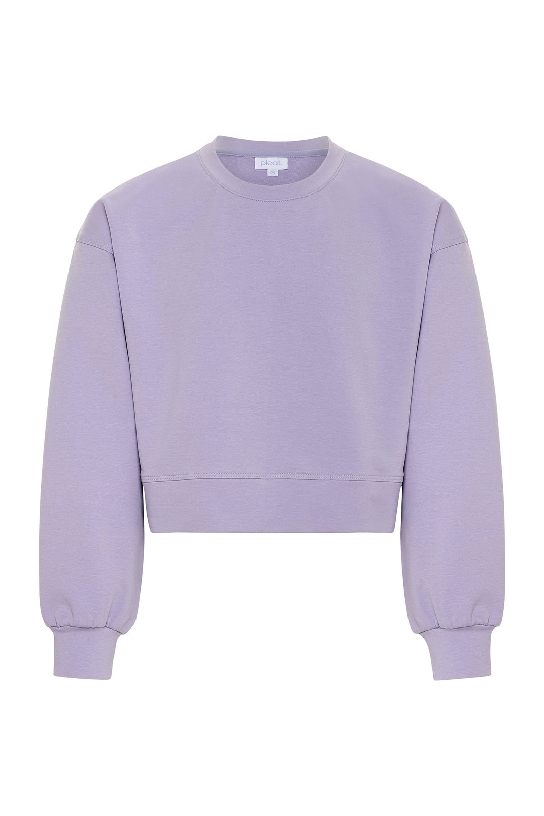 Pleat Dora Sweatshirt in Purple