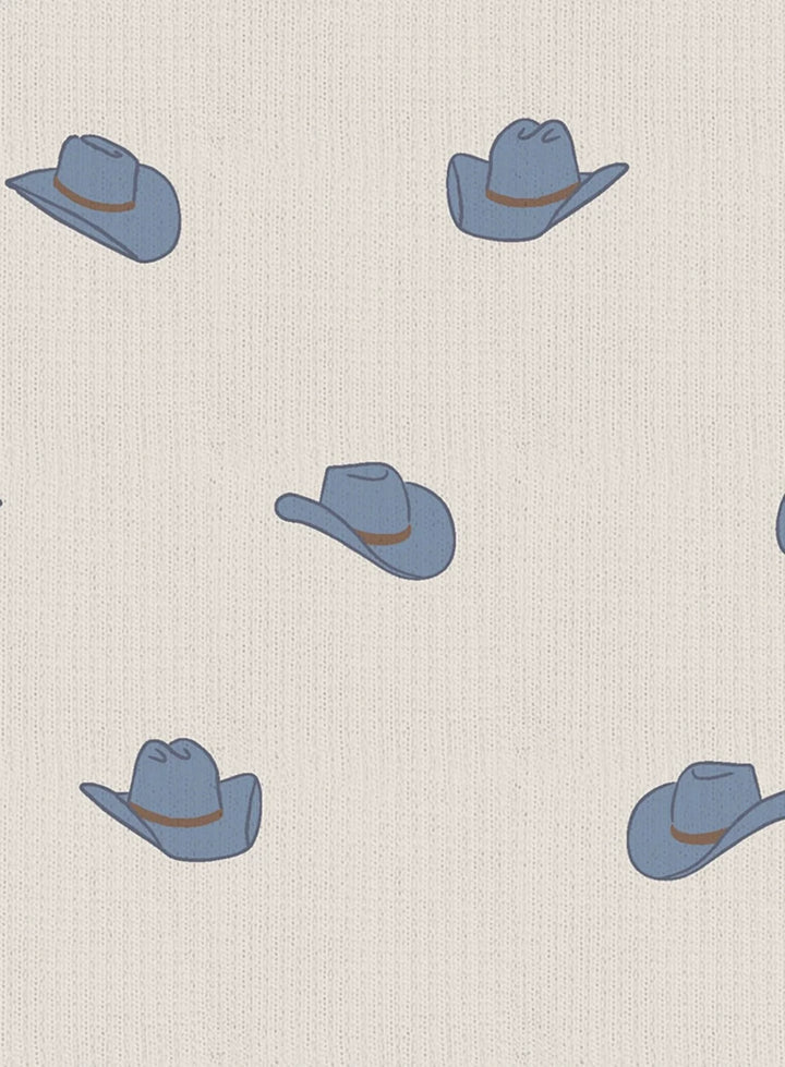 Angel Dear Petite Cowboy Hats Footie