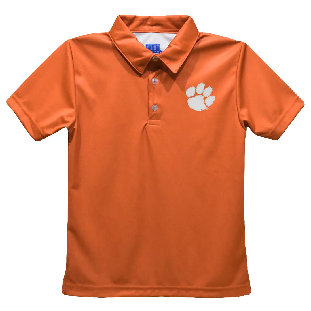 Clemson Tigers Embroidered Polo