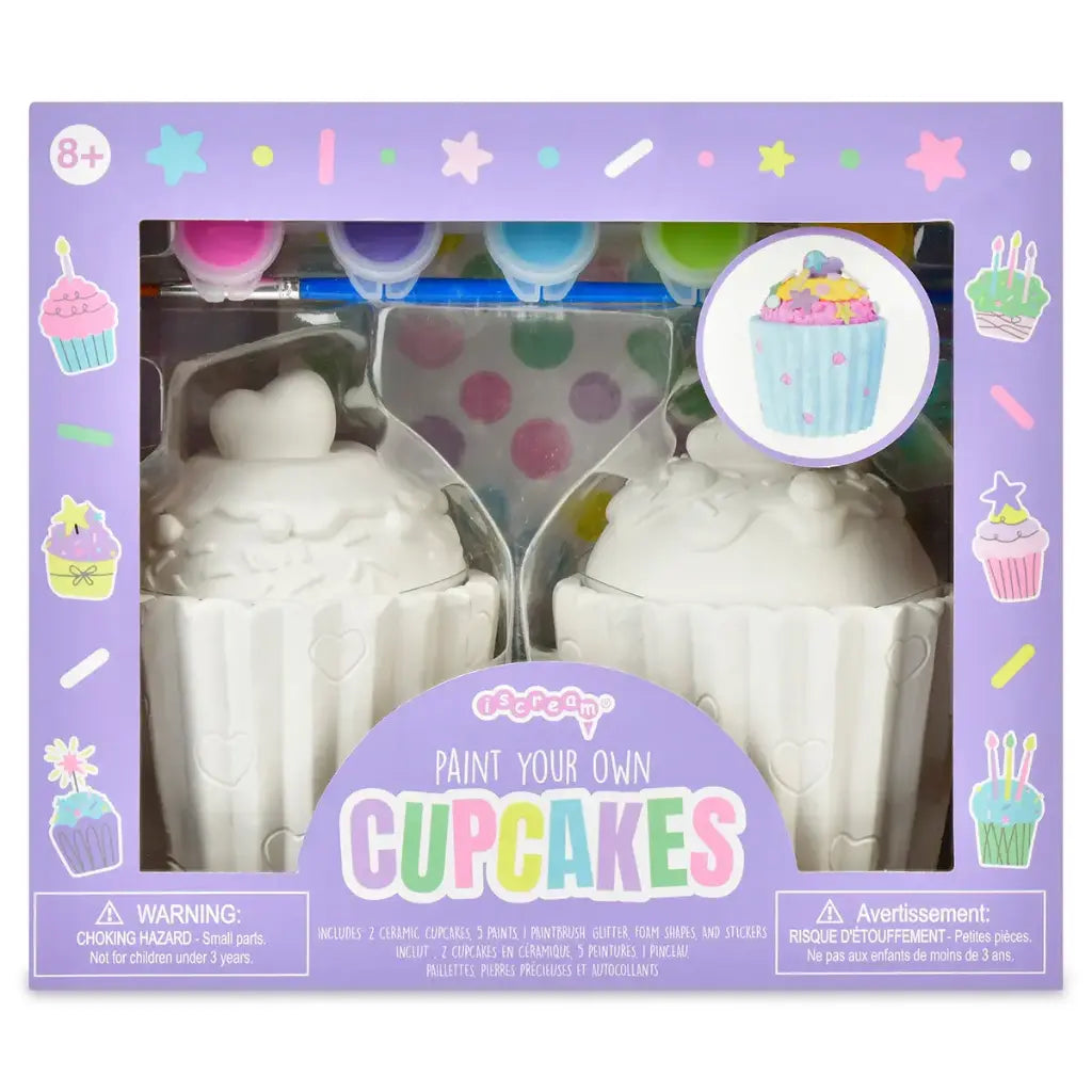 Iscream Paint Your Own Cupcakes Kit