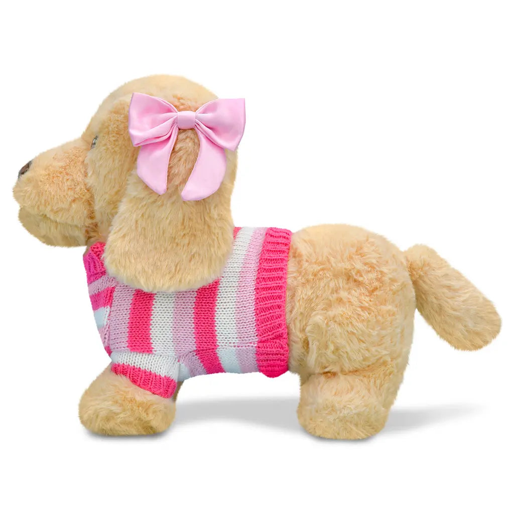 Iscream Winter Dachshund Plush