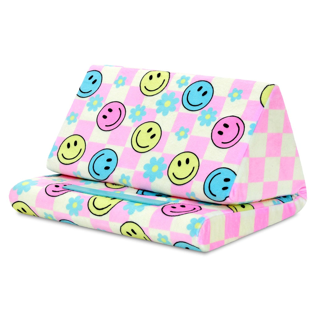 Iscream Happy Check Tablet Pillow