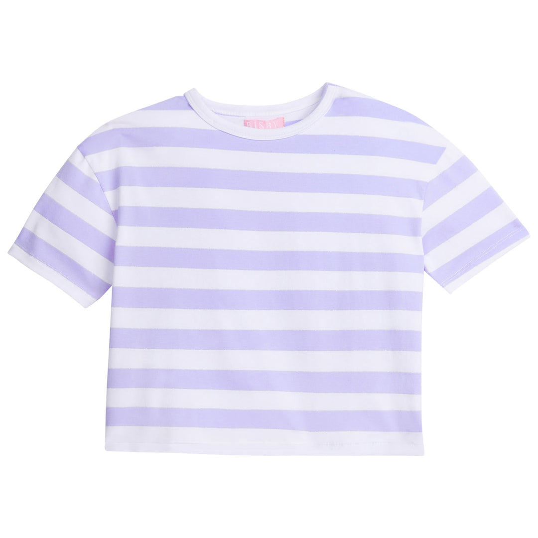 Bisby Boxy Tee in Lilac