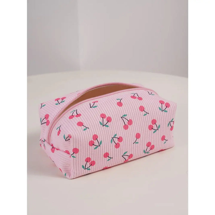 Cherry Cosmetic Bag