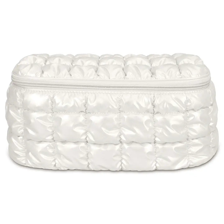 Iscream Pearl White Cosmetic Case